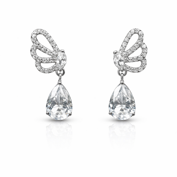 Wings of Hope Earrings | Sterling Silver