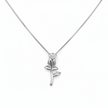 The Rose Neck Chain | Sterling Silver