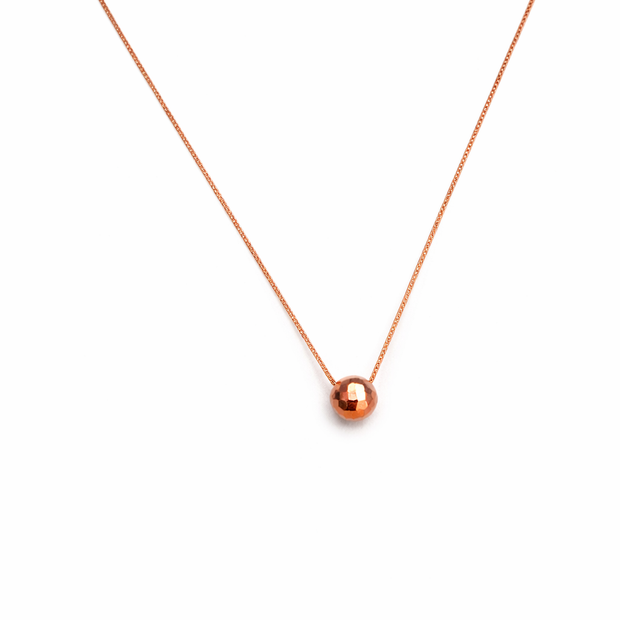 Sphere Neck Chain | Sterling Silver