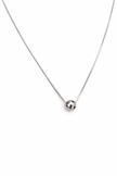 Sphere Neck Chain | Sterling Silver