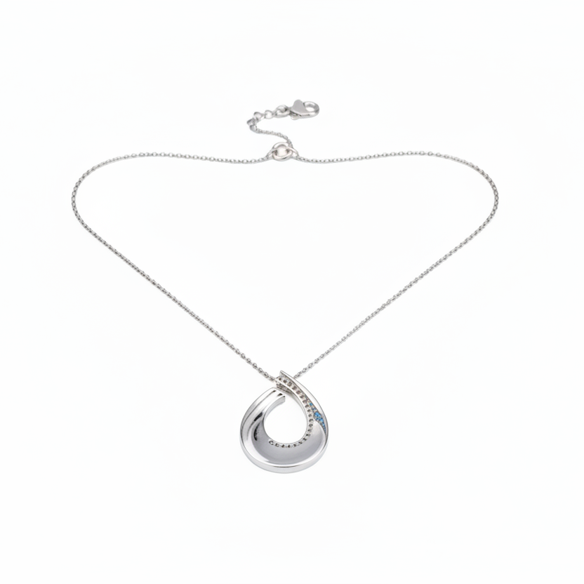 Eterna Hold Neck Chain | Sterling Silver