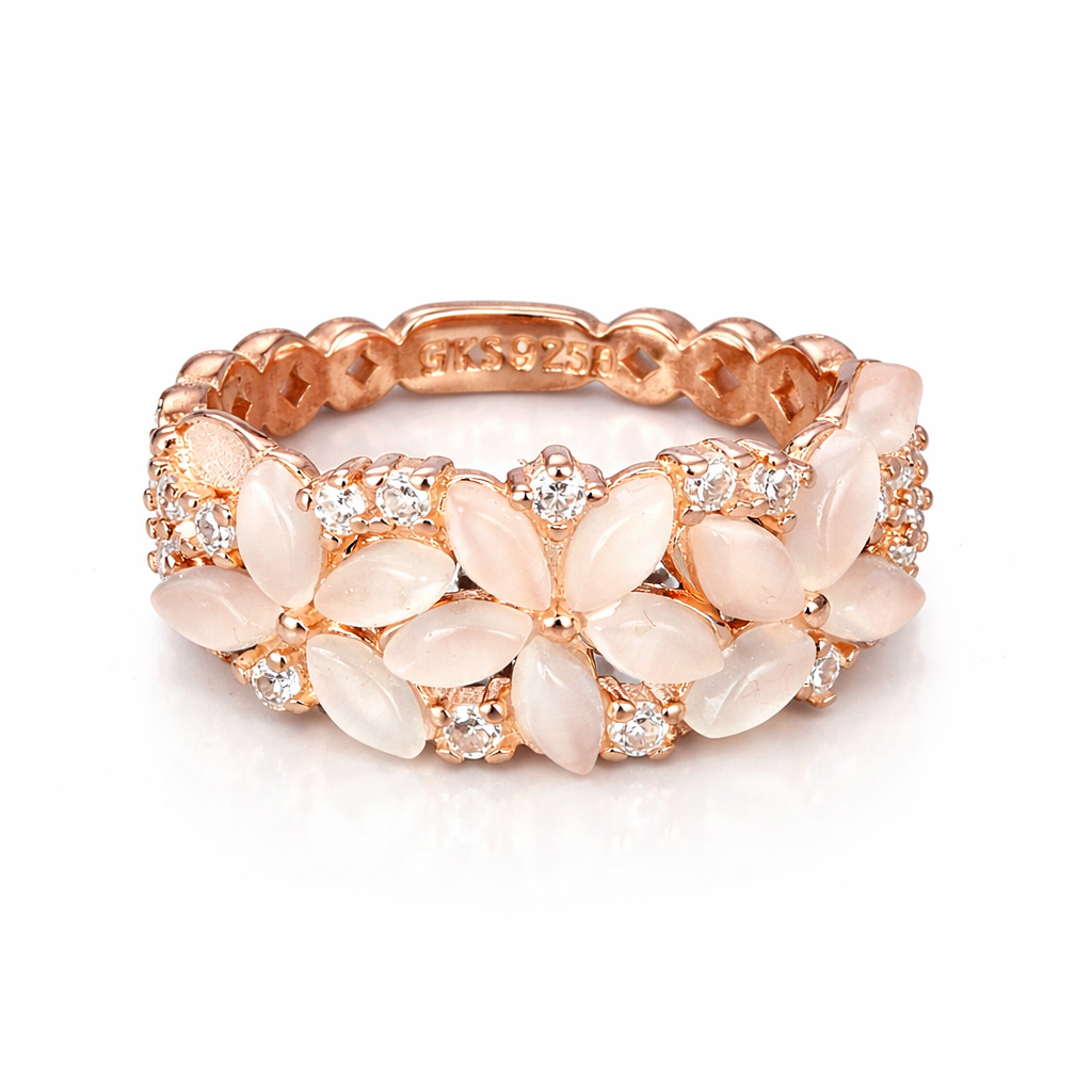 Echo of Her Ring | Sterling Silver