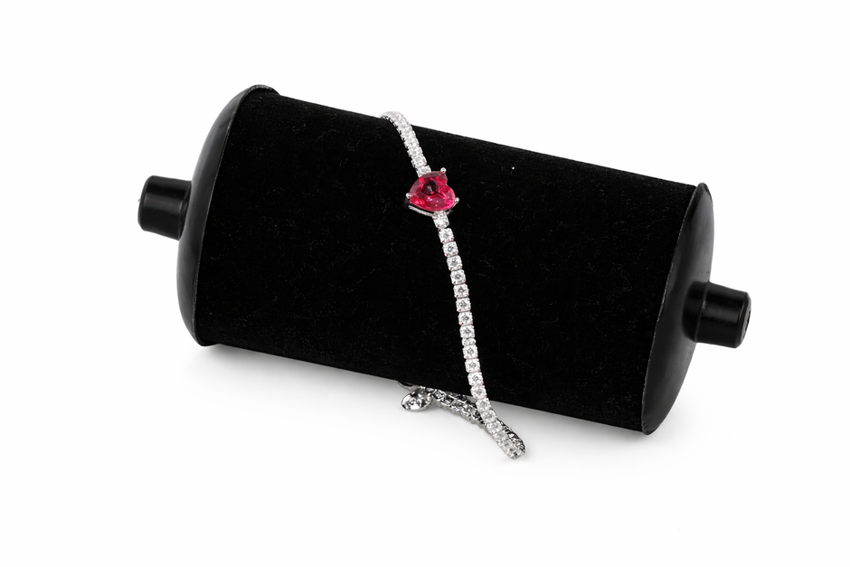 The Heartline Bracelet | Sterling Silver