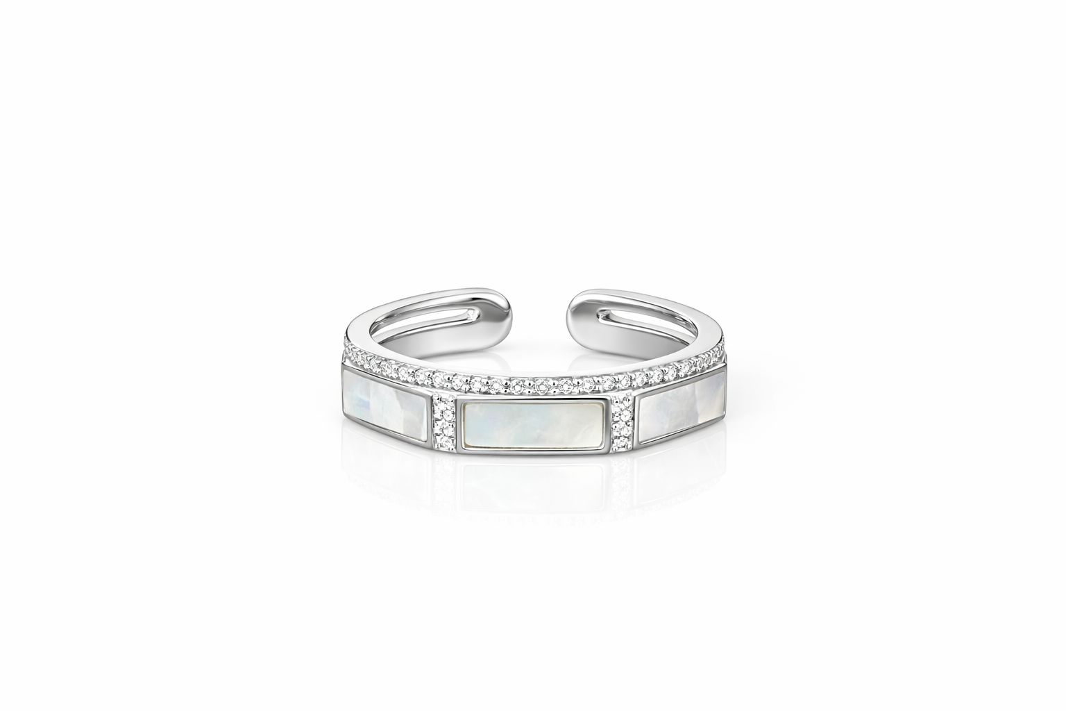 Align Ring | Sterling Silver
