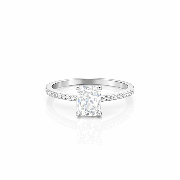 Swarovski 'THE ONE' Ring | Sterling Silver
