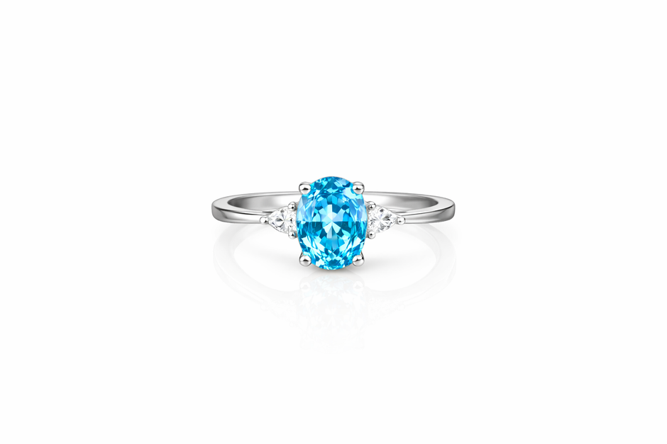 Swarovski The Ocean Ring | Sterling Silver