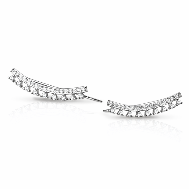 Noor Arc Earcuff | Sterling Silver