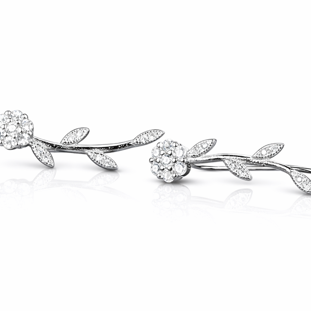 Phool Line Earcuff | Sterling Silver