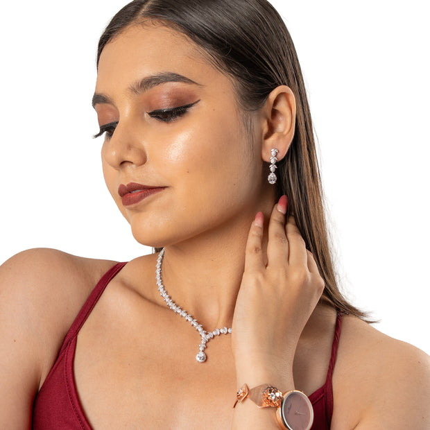 The Rise Necklace Set | The Moment series | Sterling silver