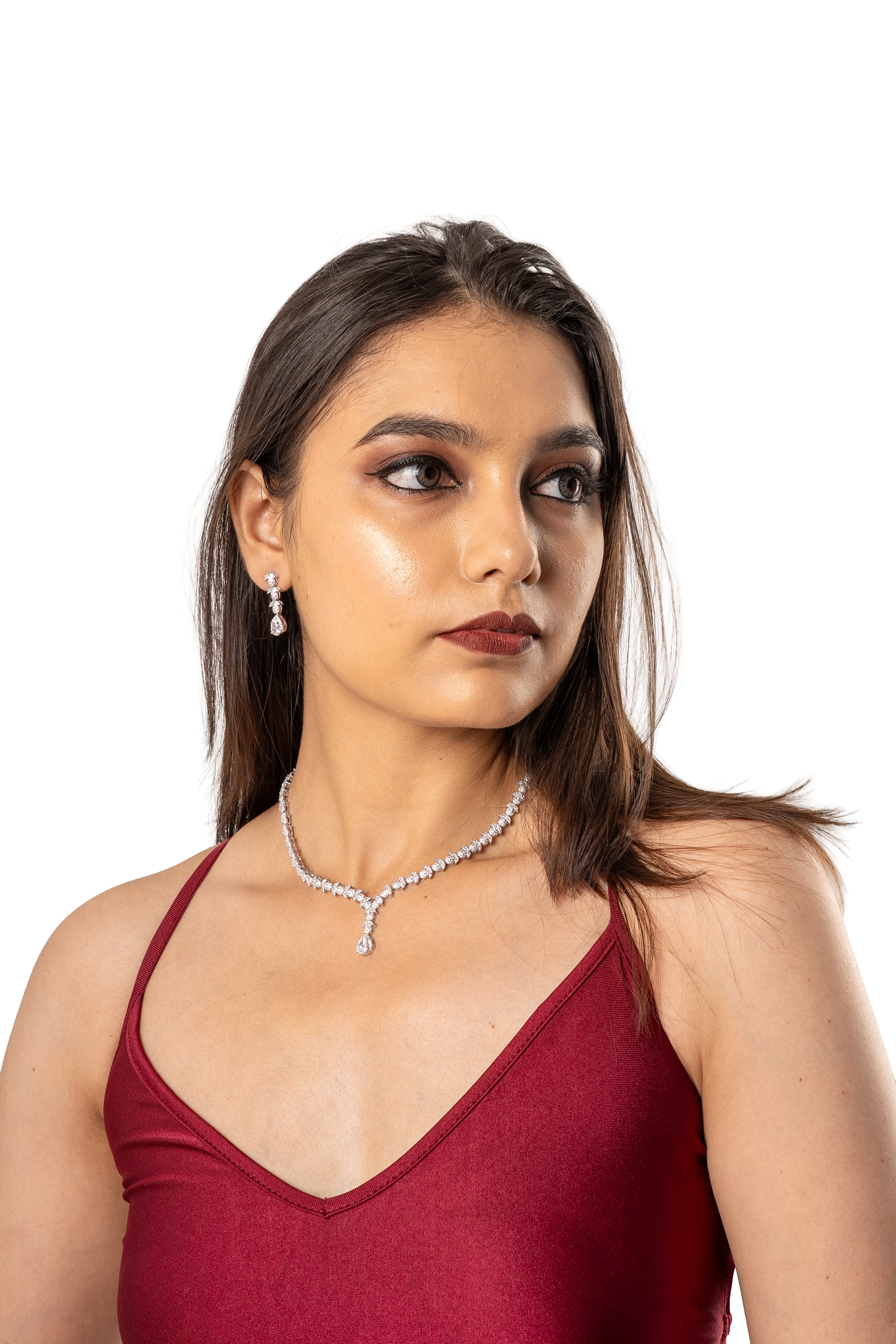 The Rise Necklace Set | The Moment series | Sterling silver