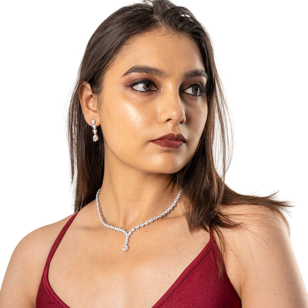 The Rise Necklace Set | The Moment series | Sterling silver