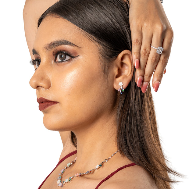 Blossom Necklace Set | The Moment Series | Sterling Silver