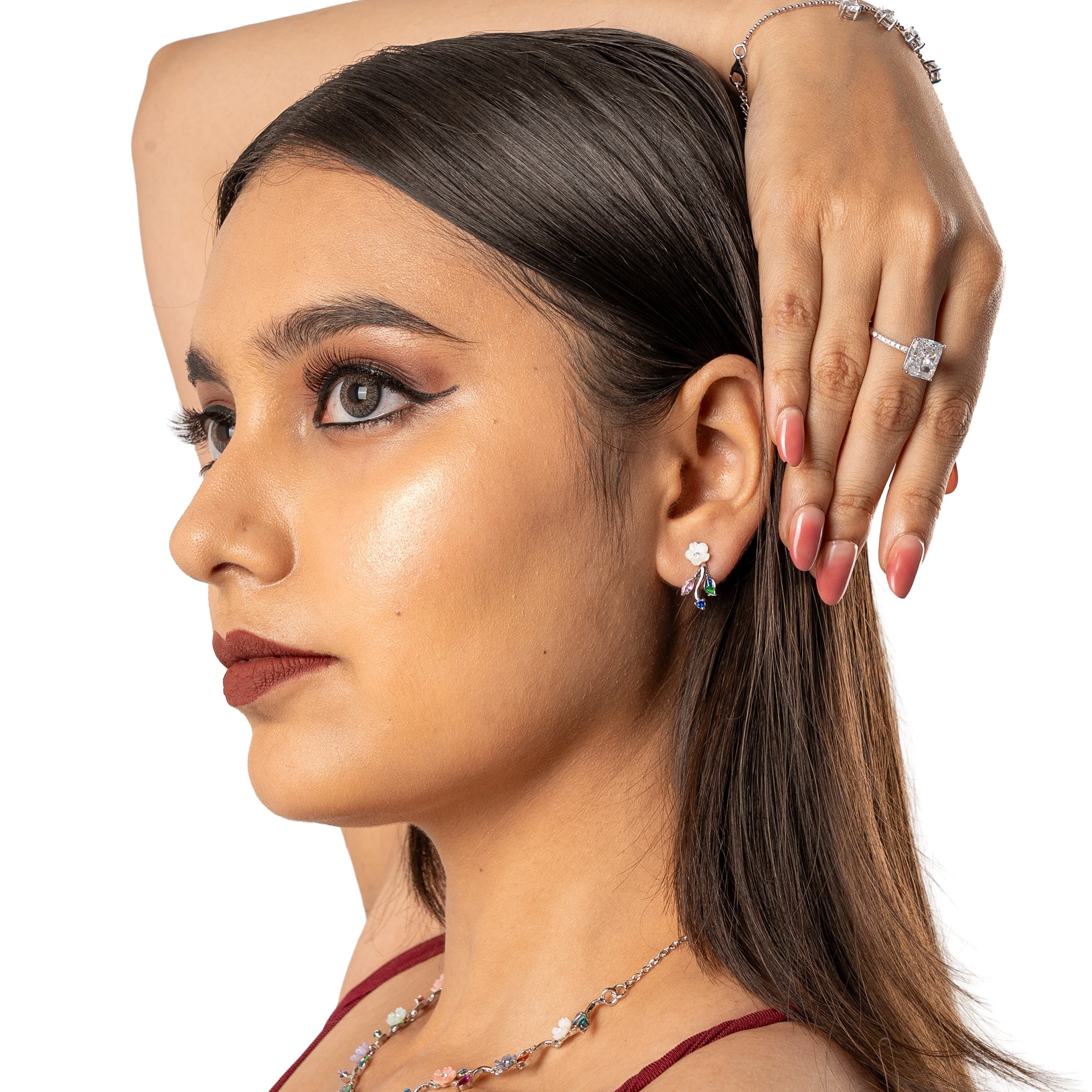 Swarovski 'THE ONE' Ring | Sterling Silver