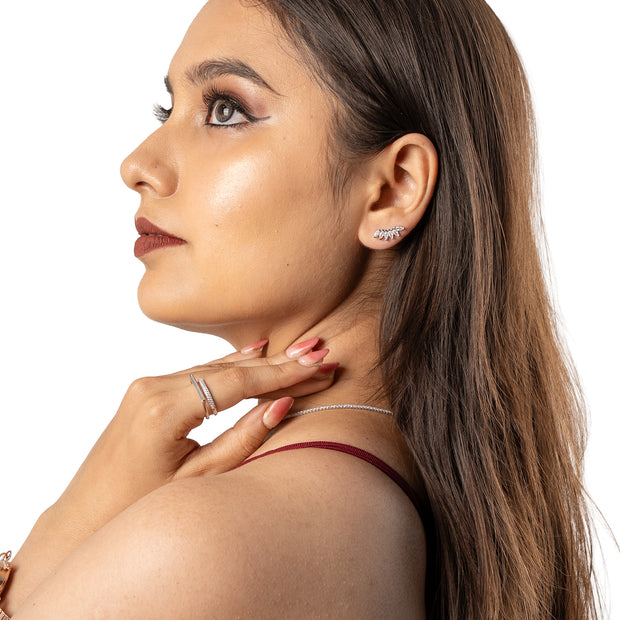 Roshni Arc Earcuff | Sterling Silver