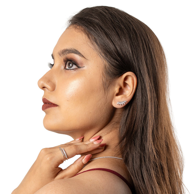 Roshni Arc Earcuff | Sterling Silver
