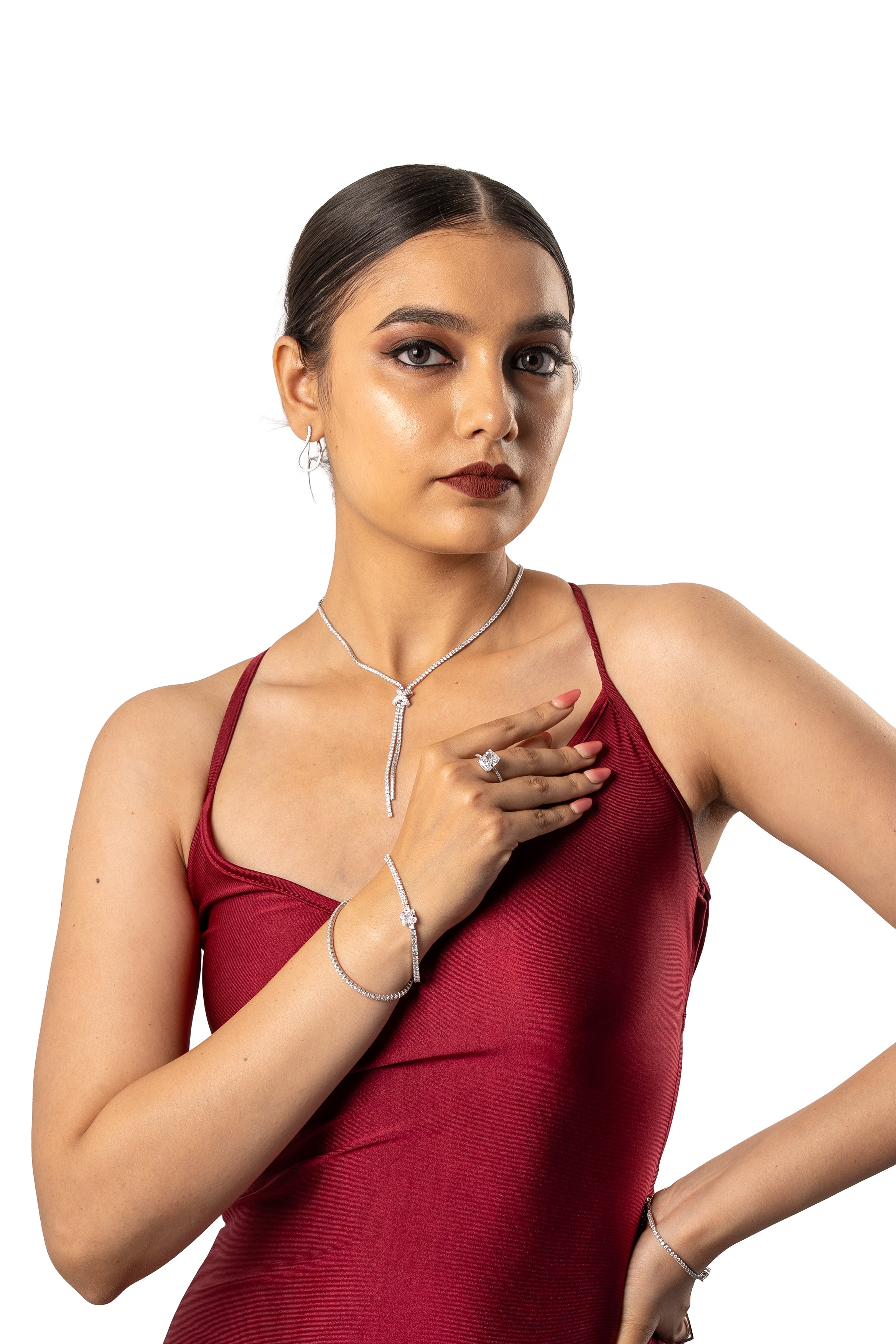 Align Necklace | The Moment Series | Sterling Silver