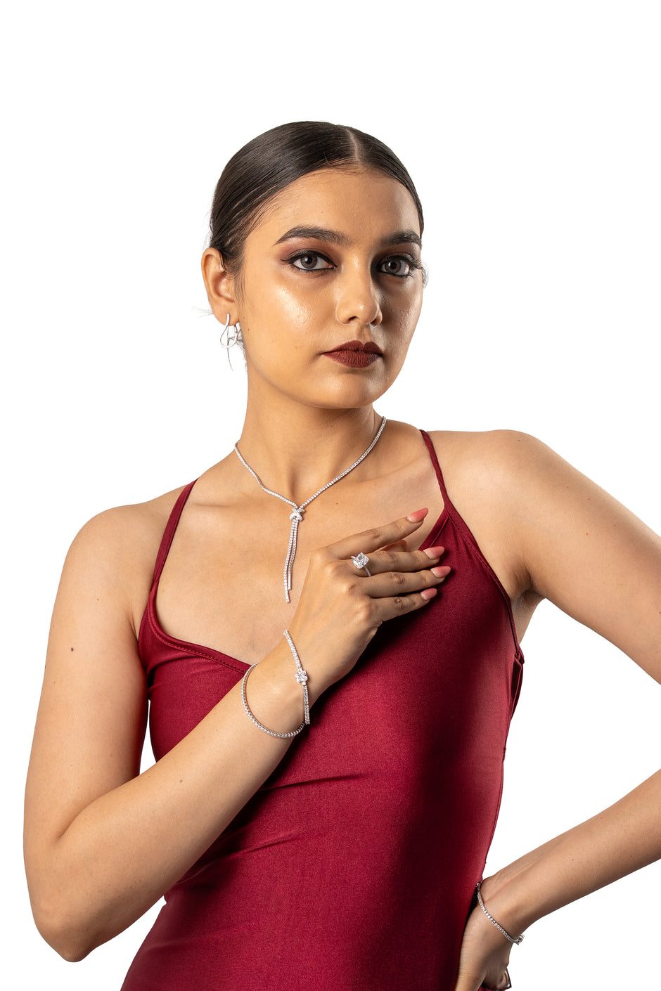 Align Necklace | The Moment Series | Sterling Silver