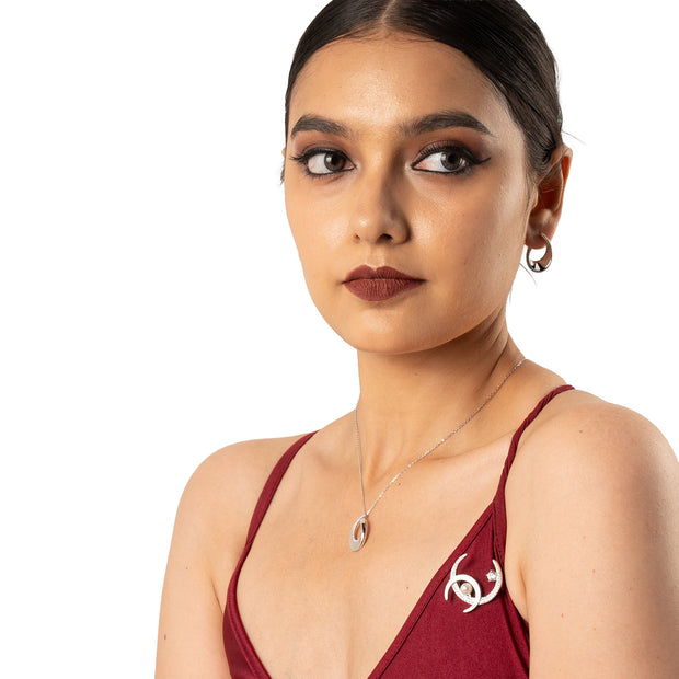 The Intertwine Brooch  | Sterling Silver