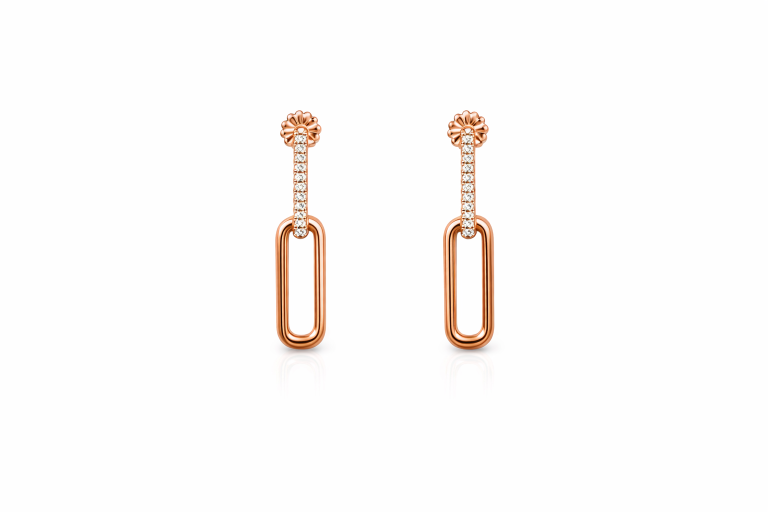 Glory Linkray Earrings | Sterling Silver