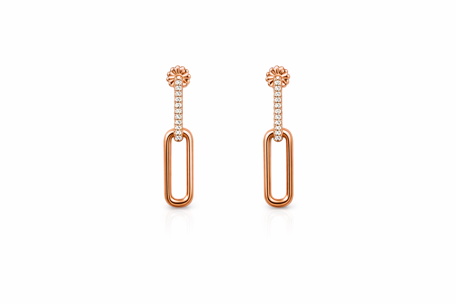 Glory Linkray Earrings | Sterling Silver