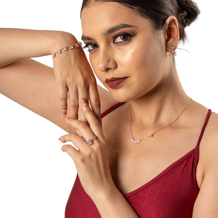 The Dazzle Drop Tennis Bracelet | Sterling Silver