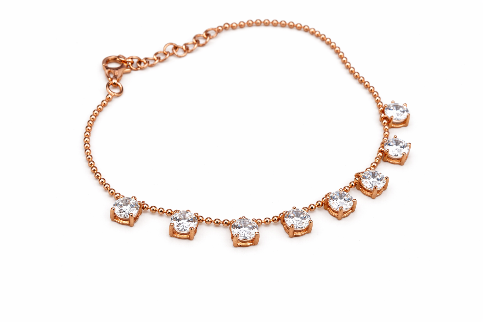 The Dazzle Drop Tennis Bracelet | Sterling Silver