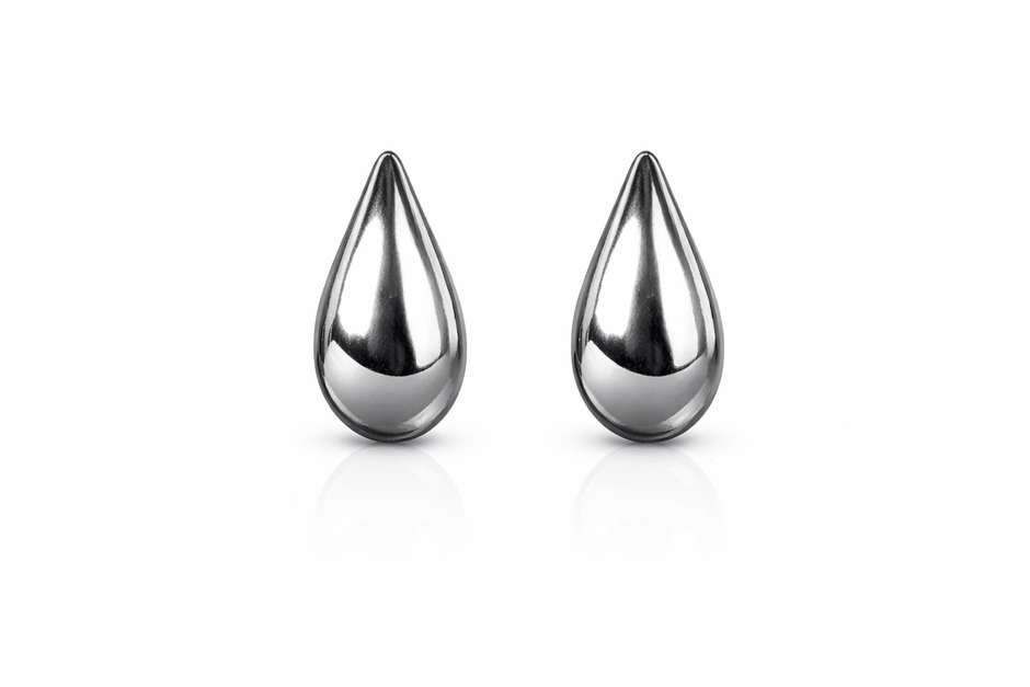 Molten Fierce Drop earrings | Sterling Silver
