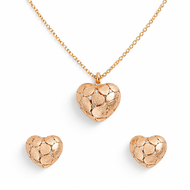 Spark Between Us Heart Set | Sterling Silver