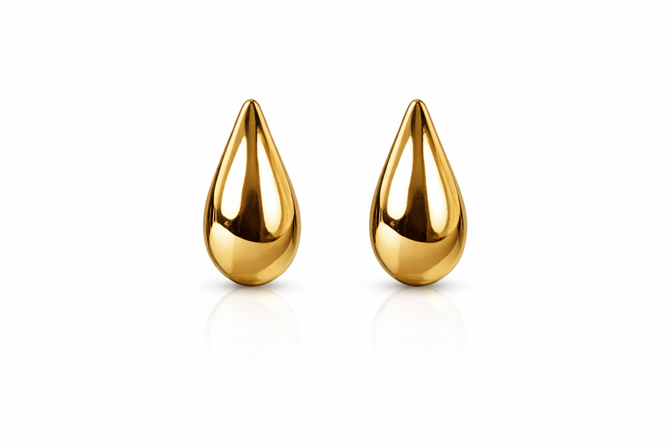 Molten Fierce Drop earrings | Sterling Silver