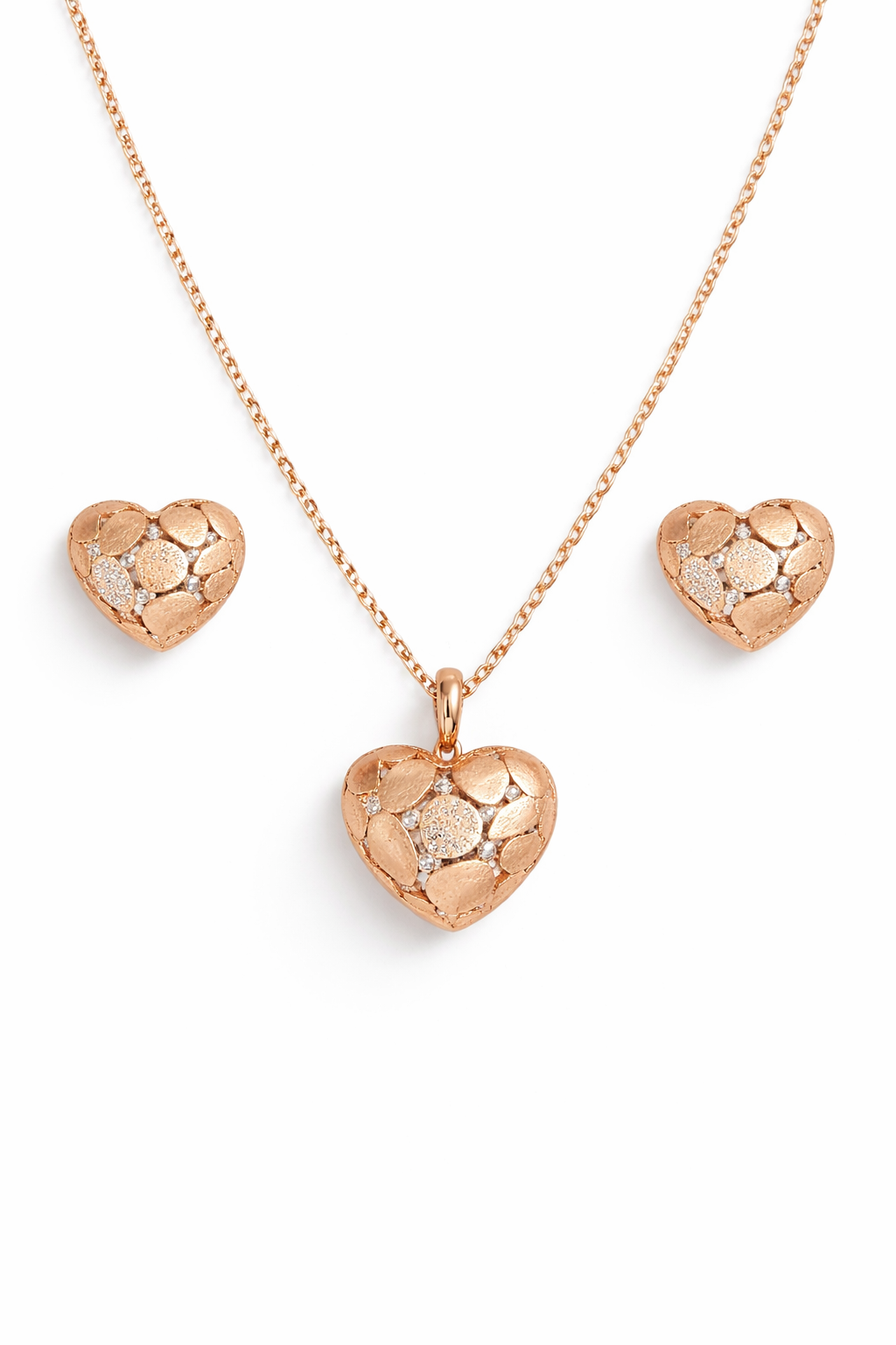 Spark Between Us Heart Set | Sterling Silver