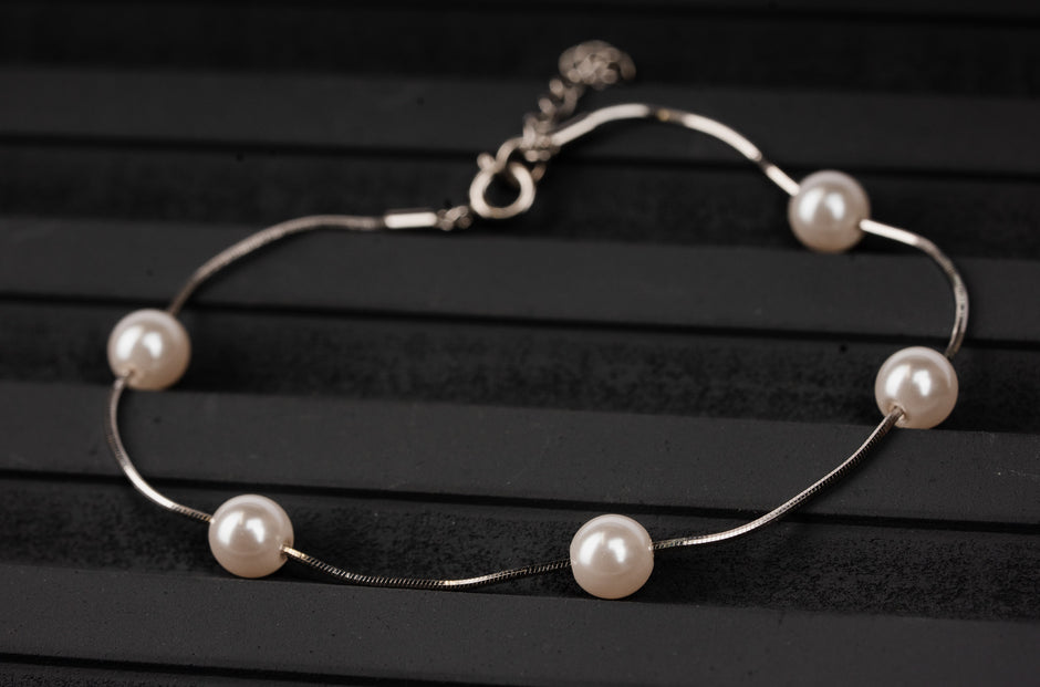 Pearl Bracelet | Sterling Silver