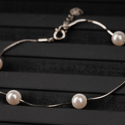 Pearl Bracelet | Sterling Silver