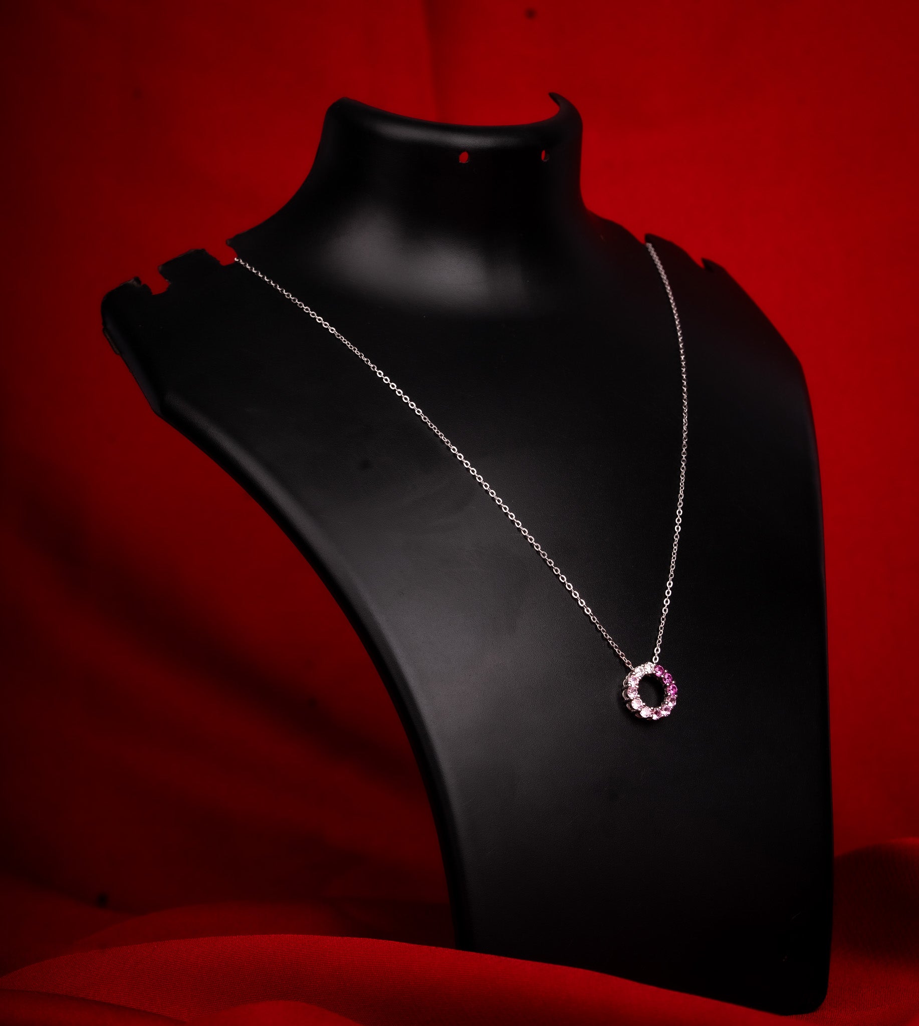 Circle of Love Neck Chain | Moments in Pink | Sterling Silver
