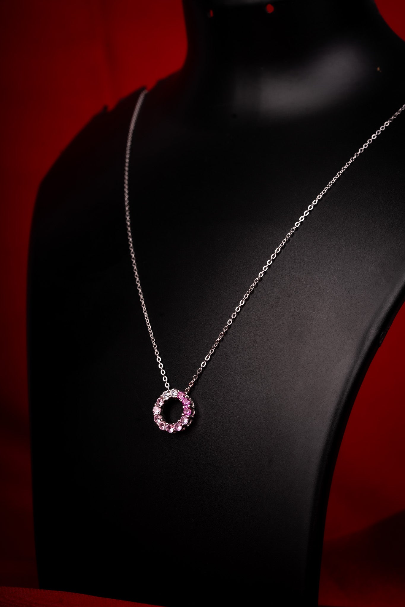 Circle of Love Neck Chain | Moments in Pink | Sterling Silver