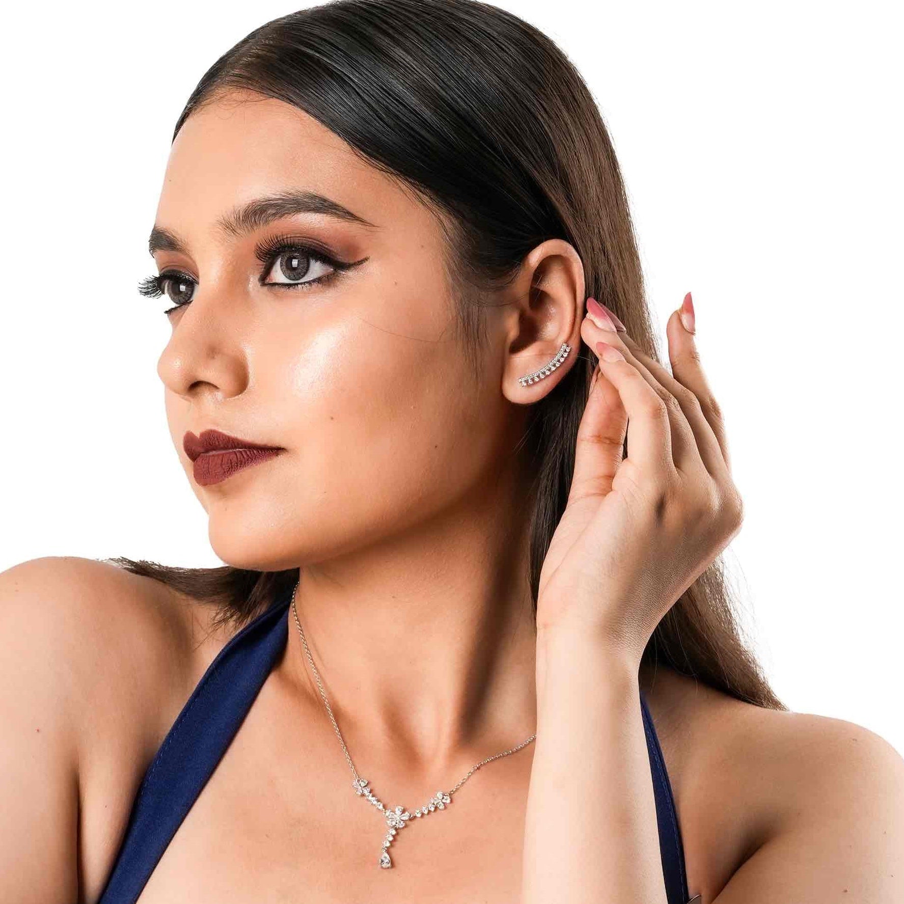 Noor Arc Earcuff | Sterling Silver