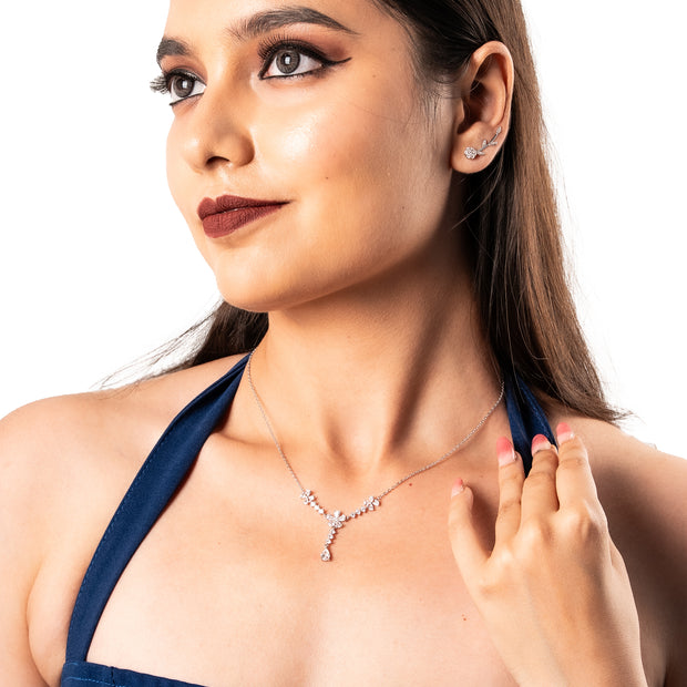 Phool Line Earcuff | Sterling Silver