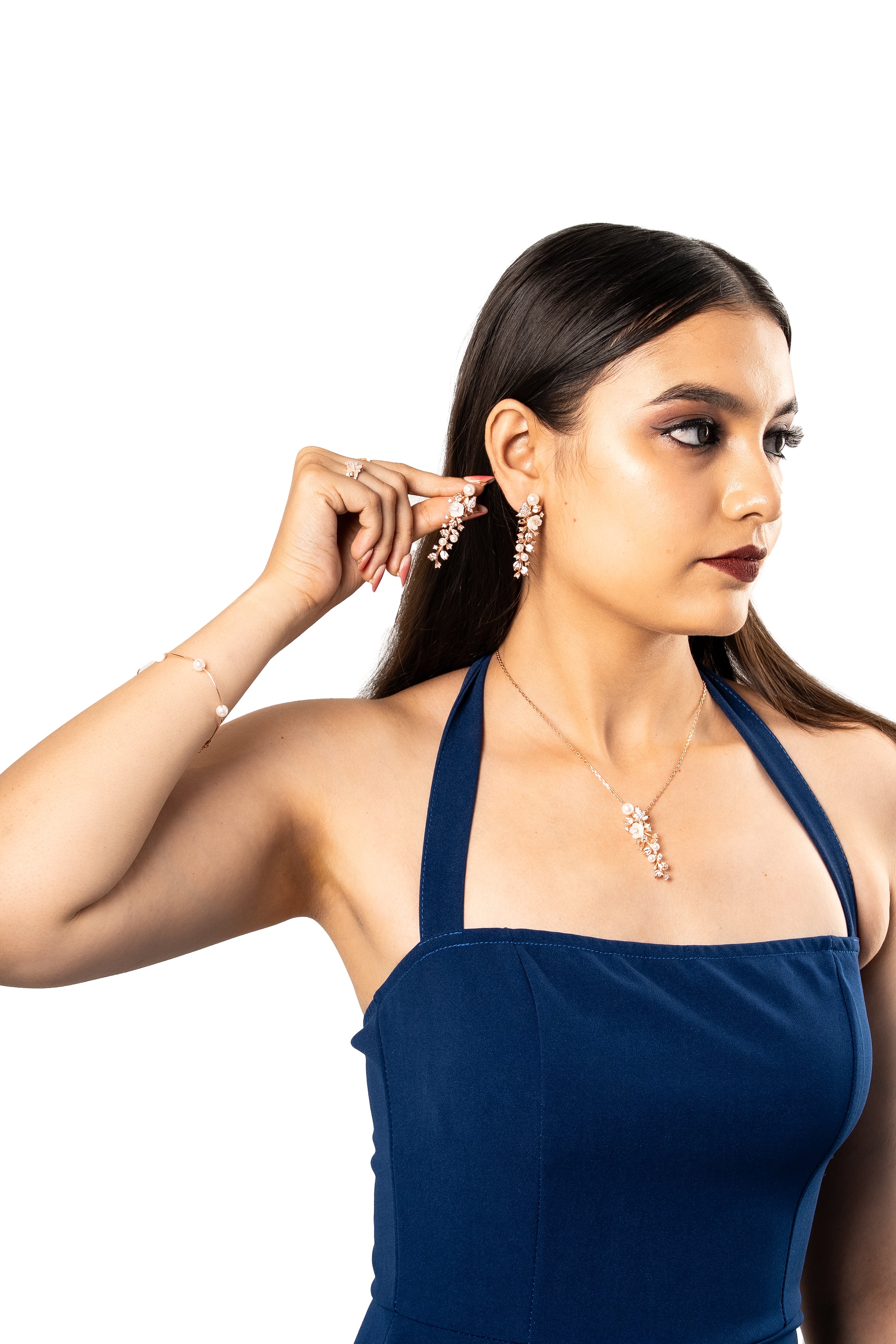 Mop Mojito Pendant Set | Sterling Silver