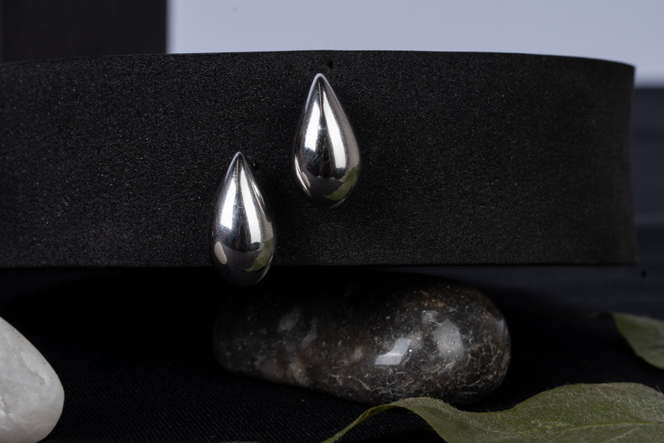 Molten Fierce Drop earrings | Sterling Silver