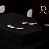 Tara Line Earcuff | Sterling Silver