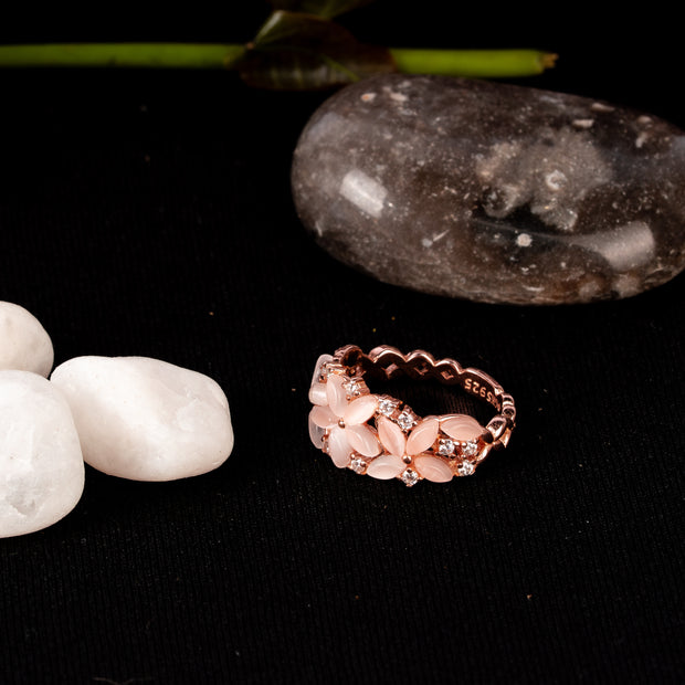 Echo of Her Ring | Sterling Silver