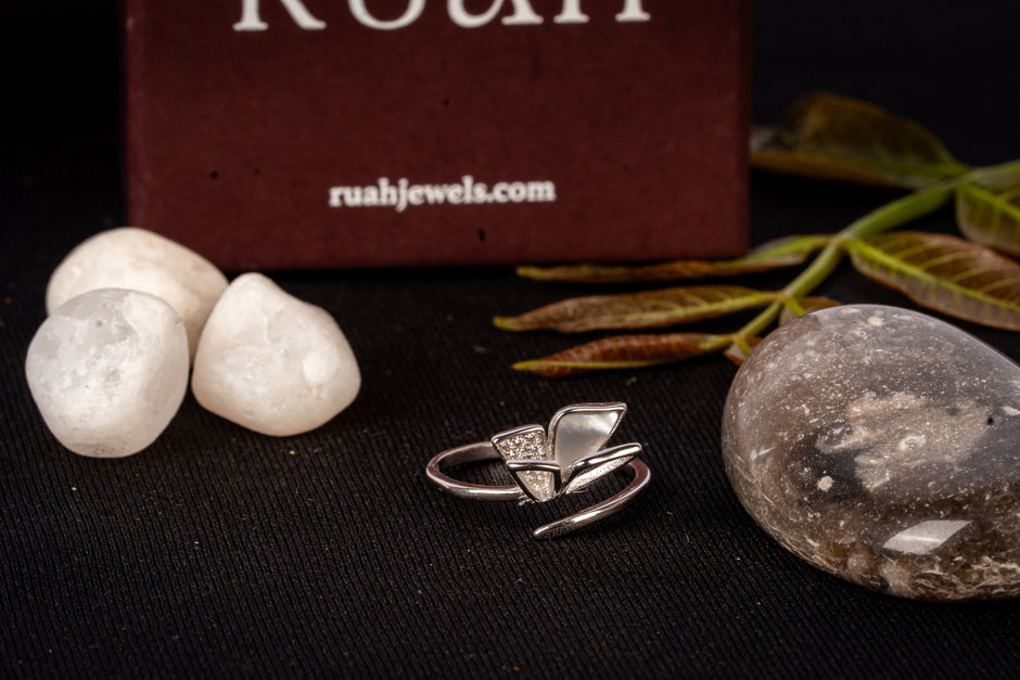 Flying Butterfly Ring | Sterling Silver