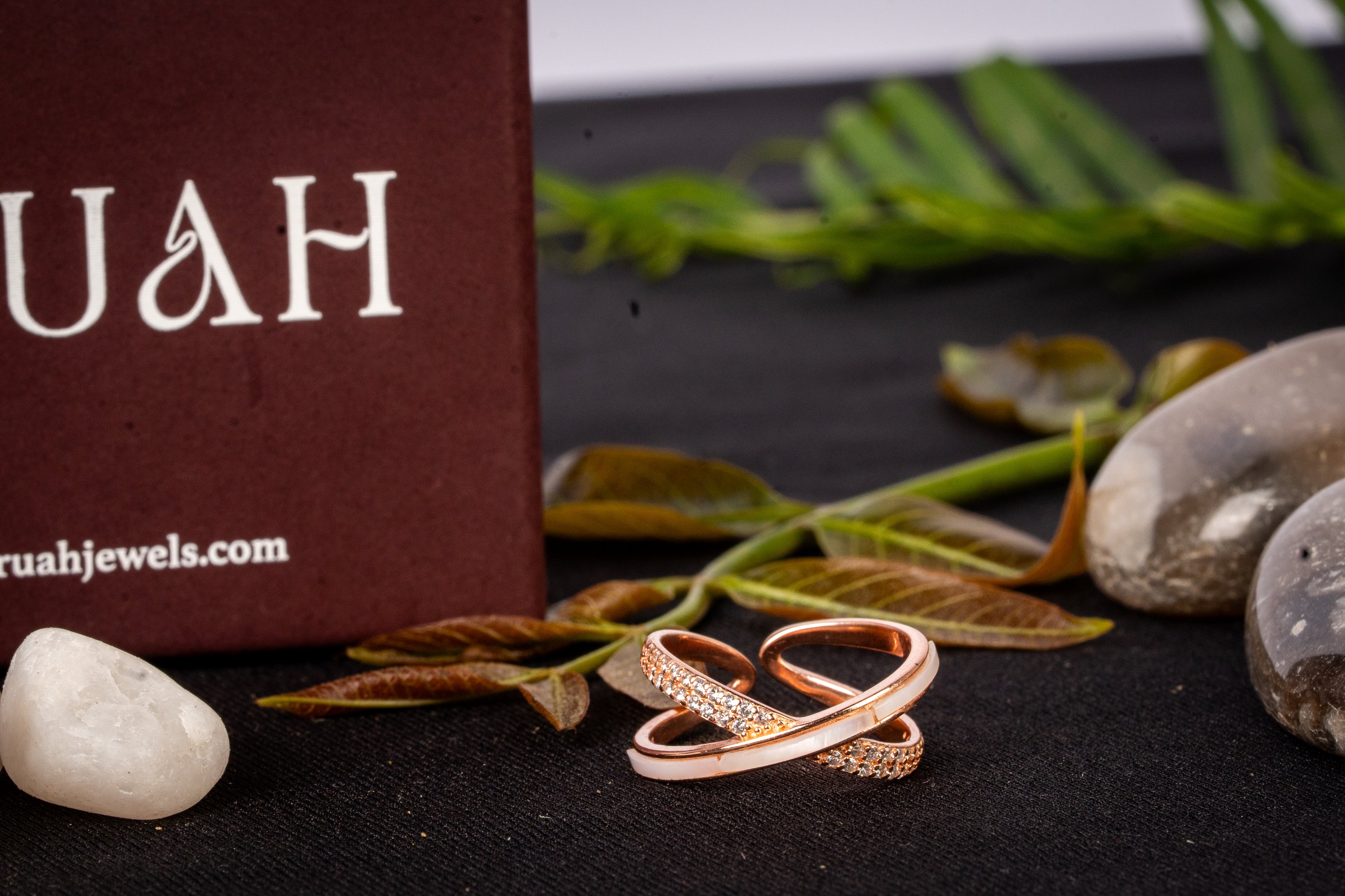 Cross Of Bond Ring | Sterling Silver