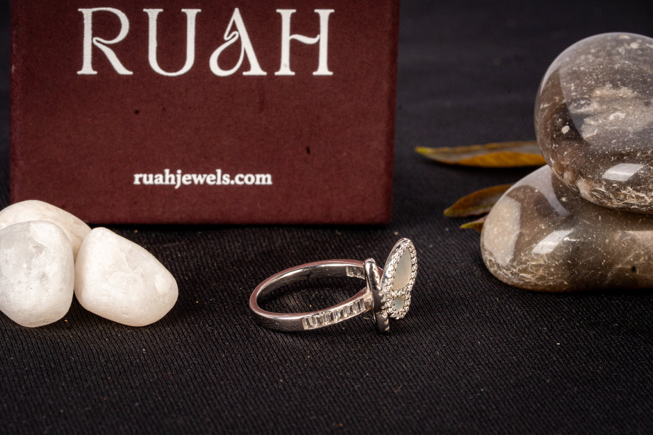 Flutier Wings Ring | Sterling Silver