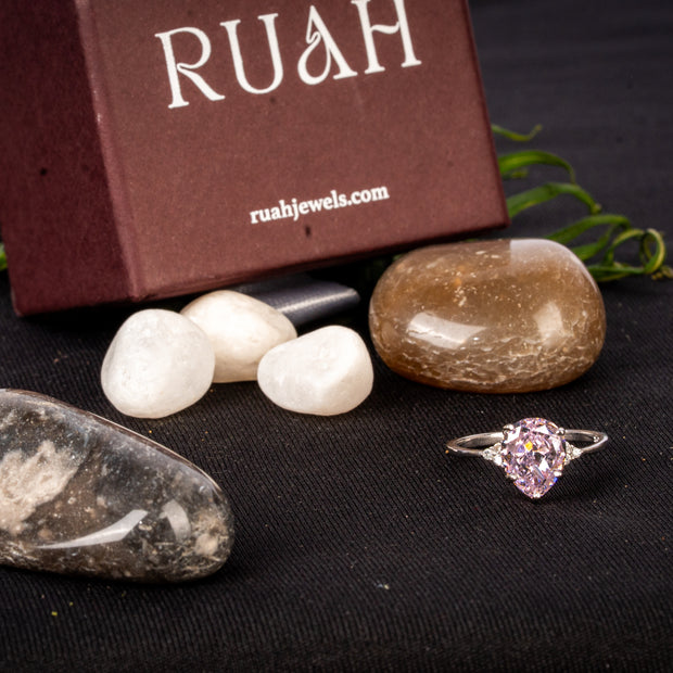 Swarovski The Teardrop of Love Ring | Sterling Silver