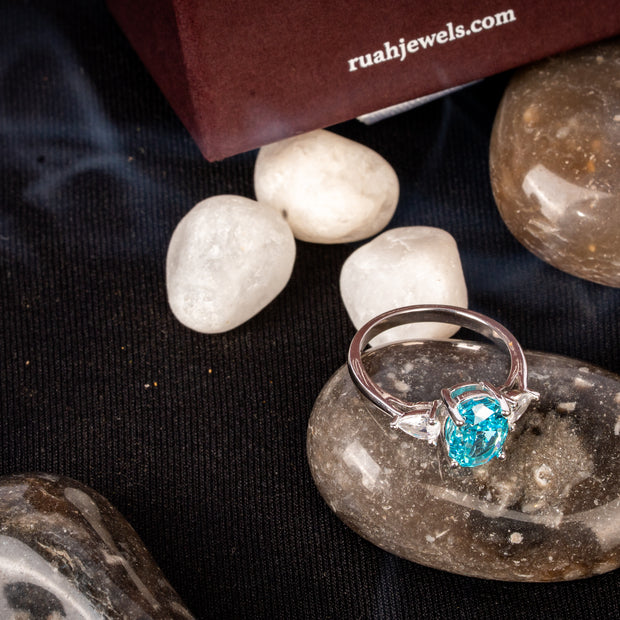 Swarovski The Ocean Ring | Sterling Silver