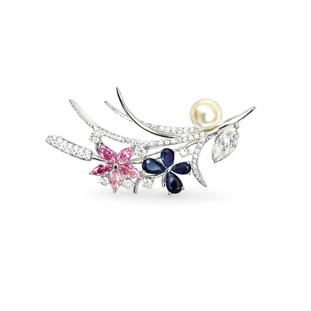 Garden of Light Brooch | Sterling Silver