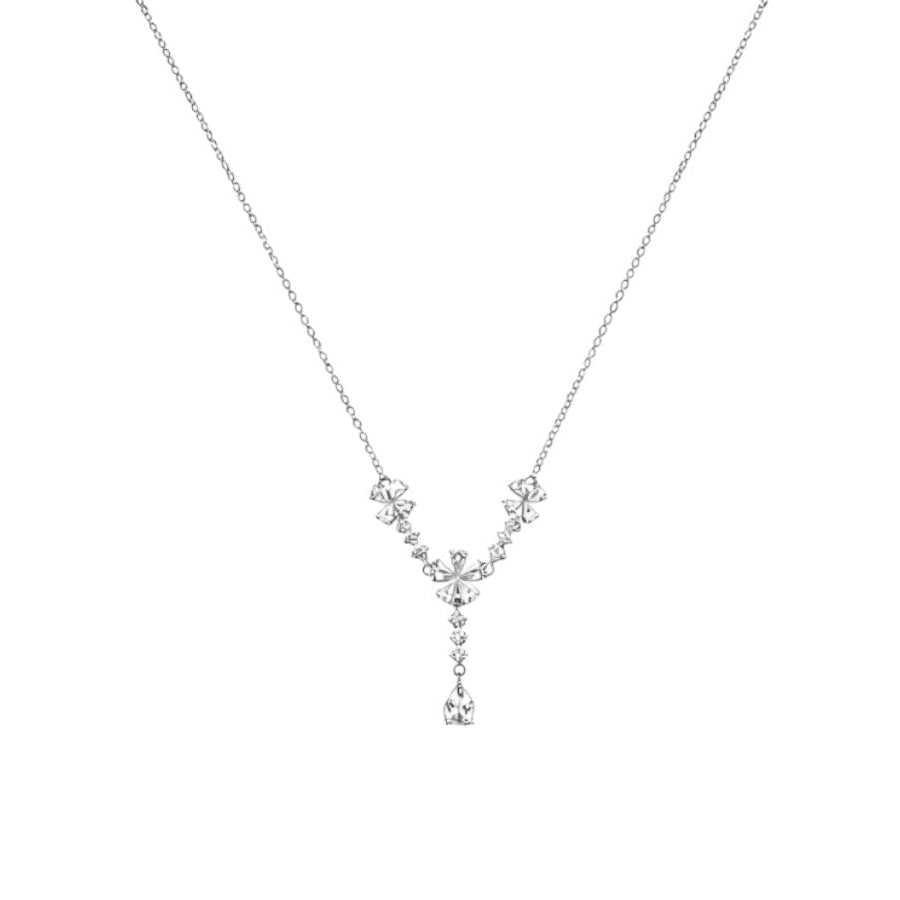 Flower Fall Neck Chain | Sterling Silver
