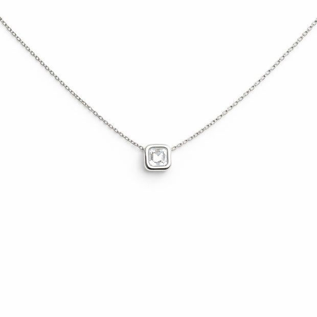 Square Grace Neck Chain | Sterling Silver