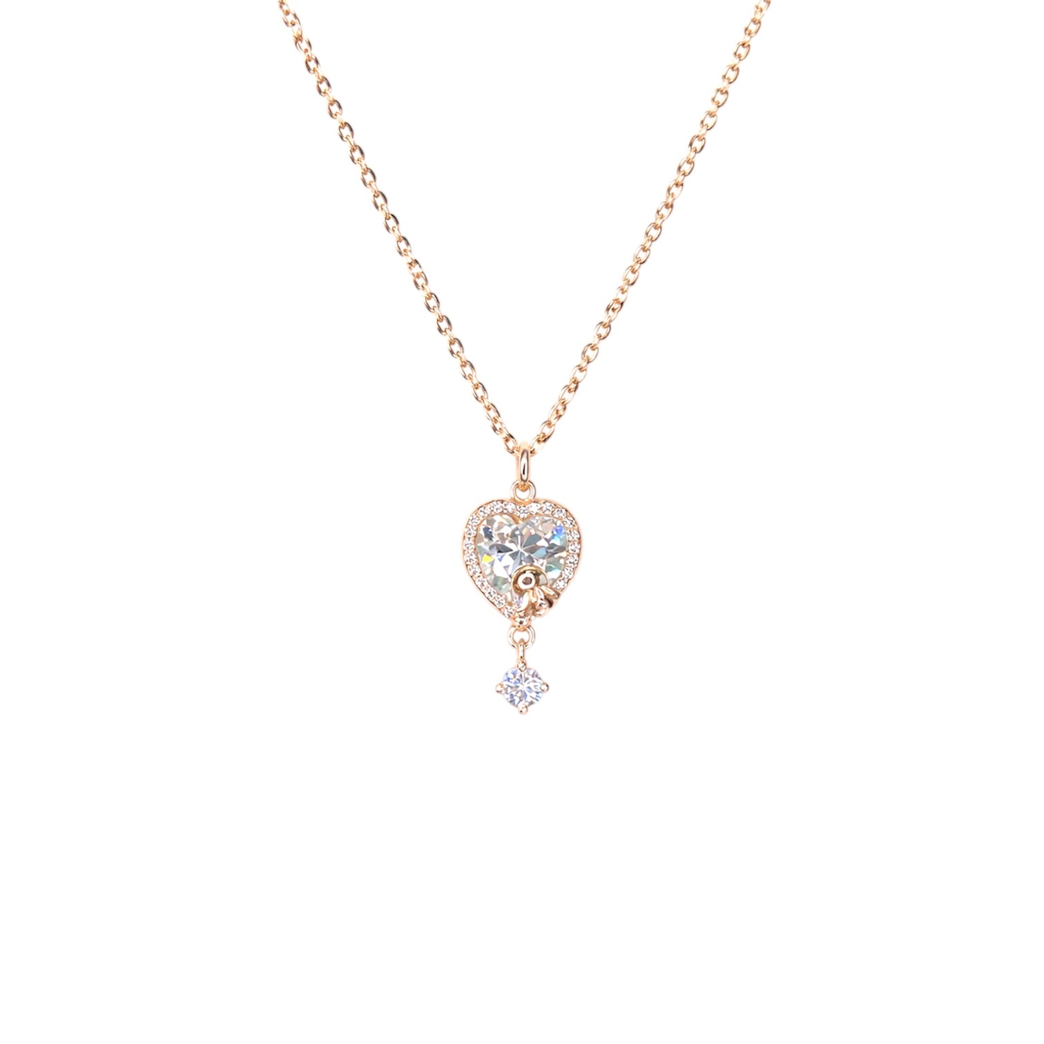 Still, My Heart Falls Neck Chain | Sterling Silver