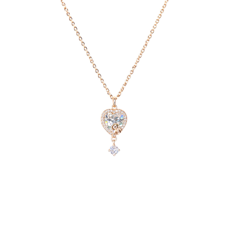 Still, My Heart Falls Neck Chain | Sterling Silver